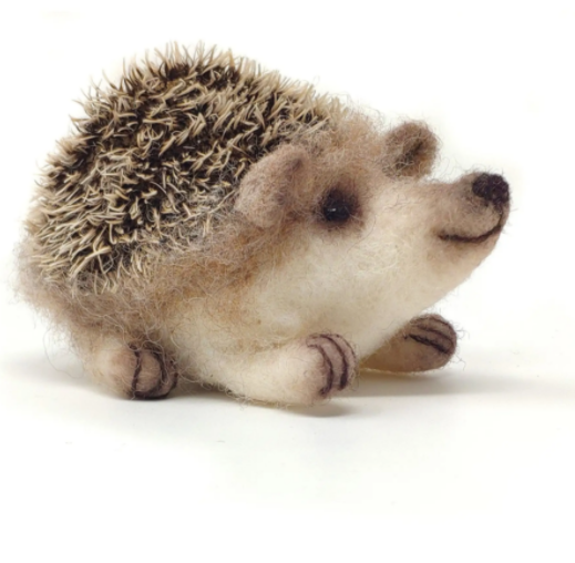 The Crafty Kit Company. Baby Hedgehog Needle Felting Kit