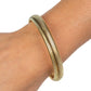 Earthbound Gold Bangle Bracelet. By ALCO Jewelry.