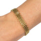 Radiance Gold plated Bracelet. By ALCO.