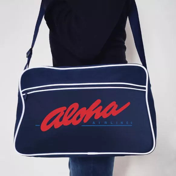 Airline Originals. ALOHA Messenger Cabin and Travel Bag for Men.