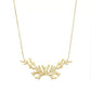 Tide: Gold Plated Coral Necklace. Best Selling Spanish Brand, Acus.