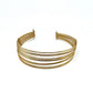 Best Selling Kenyan Brand, Makeba Gold Plated Brass Fino Choker By Lamu Jewelry.