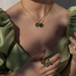 Kalliope. Women's Ancient Greek Jewelry. Flower Necklace.