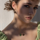 Kalliope. Women's Ancient Greek Jewelry. Flower Necklace.