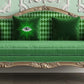 Nuvula - Green perception Eye Velvet Cushion