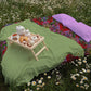 Nuvula - Red Floral Velvet Pillow Case