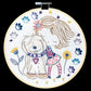 un chat dans l'aiguille - When Salom?? cuddles his dog (sold without a circle)