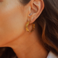 Annabelle Hardie - The Capri Sleepers (large 18k gold)