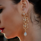 Annabelle Hardie - Los Patios Earrings (long 18k gold)