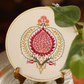 Avlea embroidery - hoop kit Peloponnesian Pomegranate