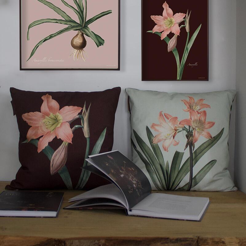 Koustrupco - Amaryllis belladonna Cushion cover