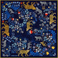 Jessie Zhao. AMAZON RAINFOREST IN BLUE