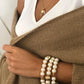 MARILIA CAPISANI - Recycled Paper and Pearls Fashion Necklace